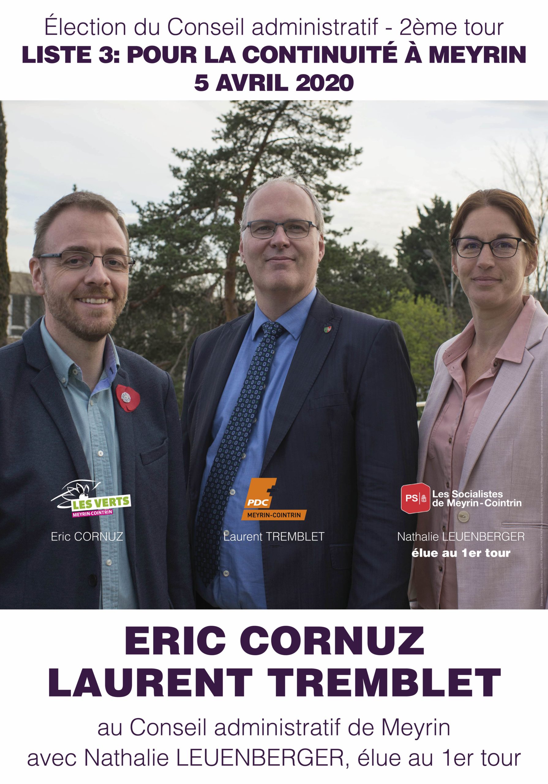 Liste 3 élection CA - 2ème tour