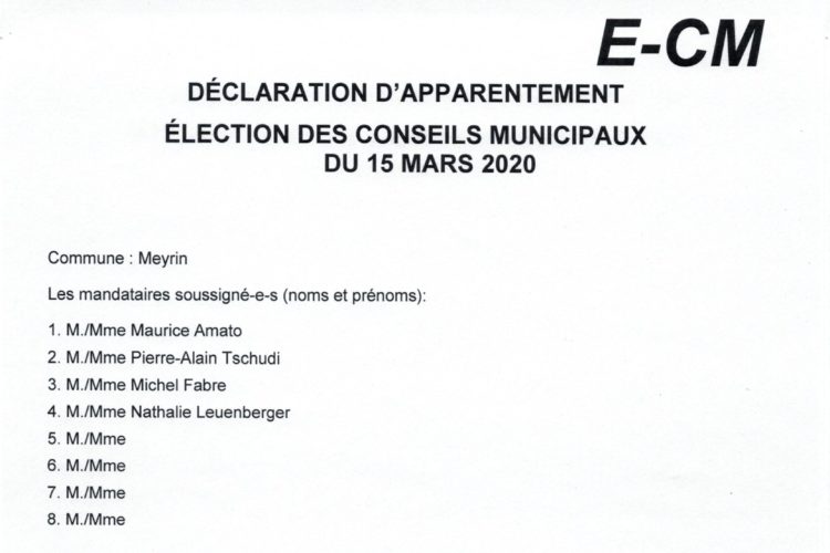 Déclaration d'apprentement